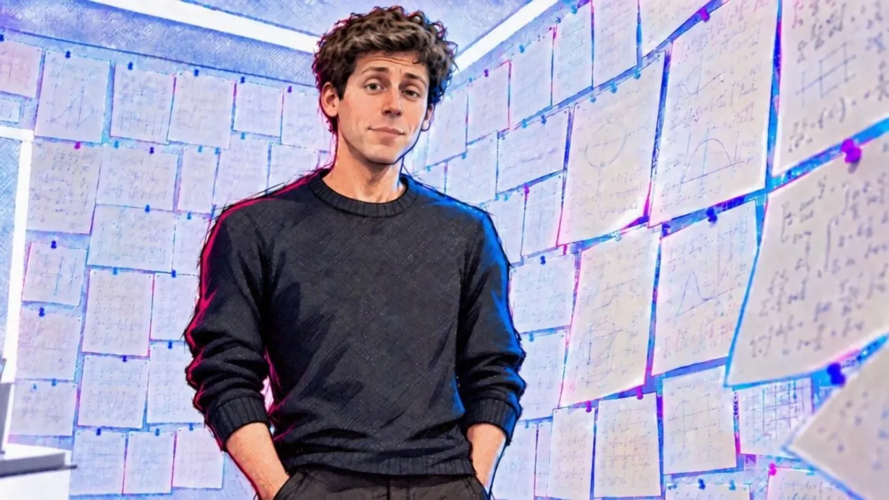 Sam Altman with both eyes open at 0.95 seconds